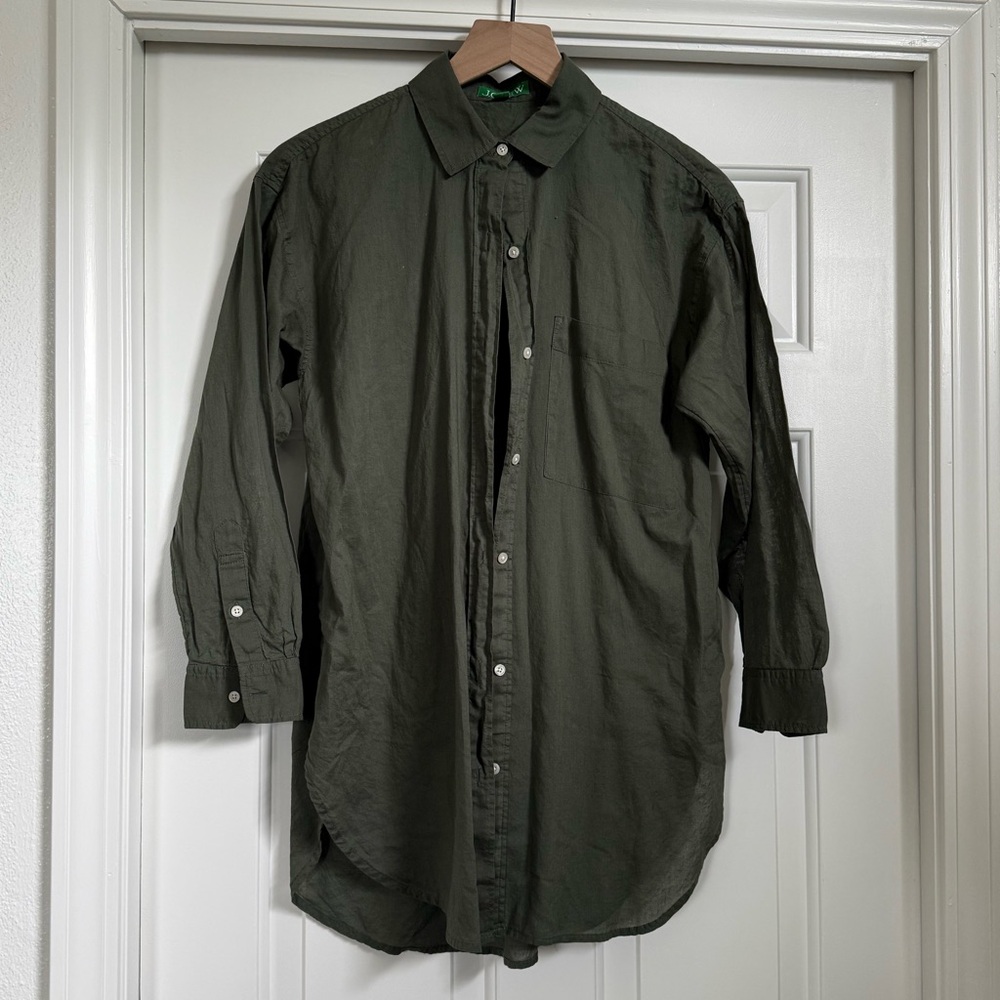 J. Crew Coverup - Olive Green